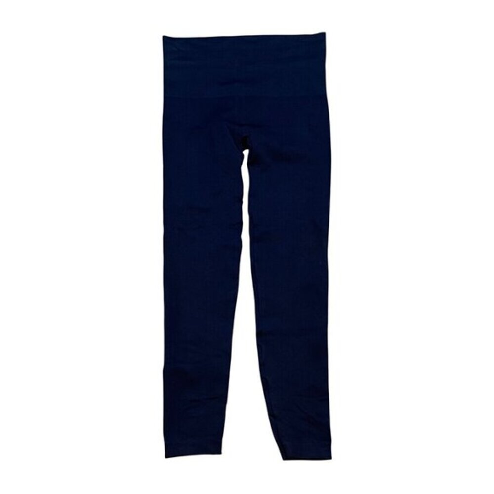 Spanx Black High-Waisted‎ Leggings/Tights L